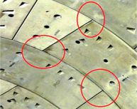 gaskets, T joint in concrete segment 